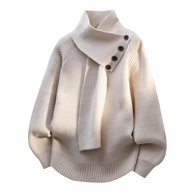 Marilee | Cozy Scarf-Neck Sweater