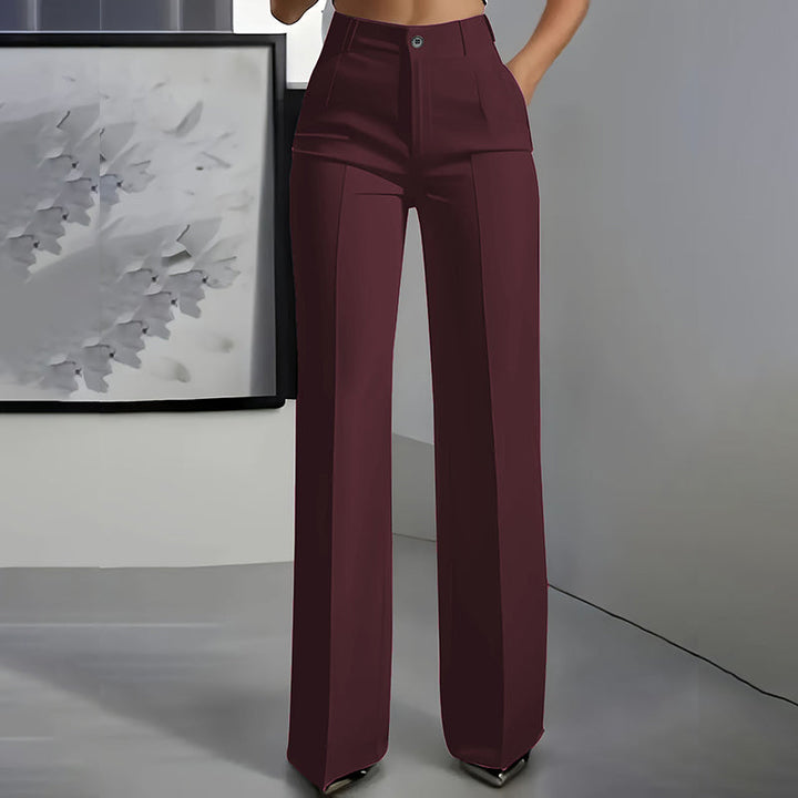 Leblanc™ | Women's High-Waisted Smart Trousers