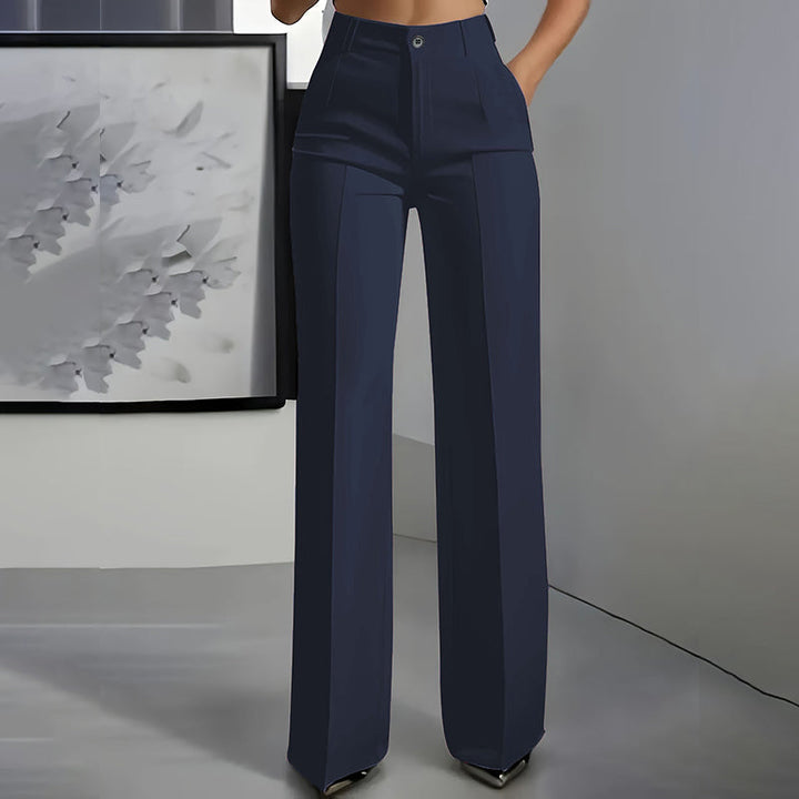 Leblanc™ | Women's High-Waisted Smart Trousers