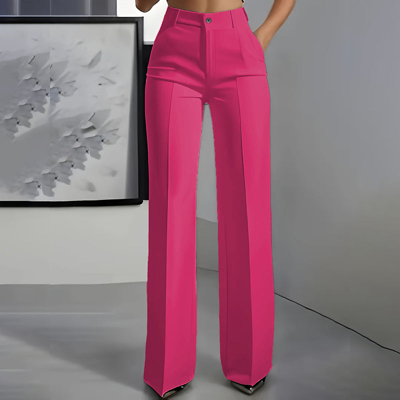 Leblanc™ | Women's High-Waisted Smart Trousers