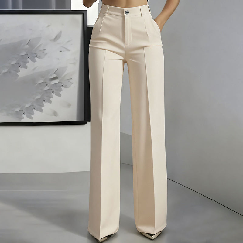Leblanc™ | Women's High-Waisted Smart Trousers