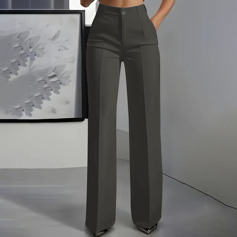 Leblanc™ | Women's High-Waisted Smart Trousers