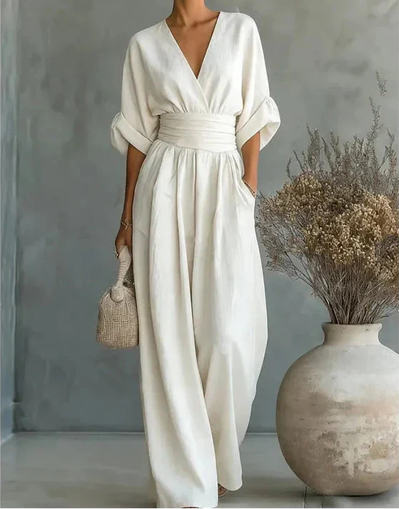 Élise – Elegant flowy jumpsuit
