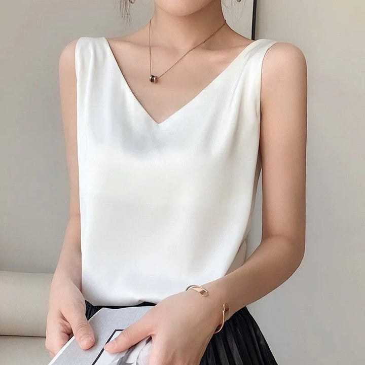 Mode Lumiére™ | Women's Soft Silk Camisole
