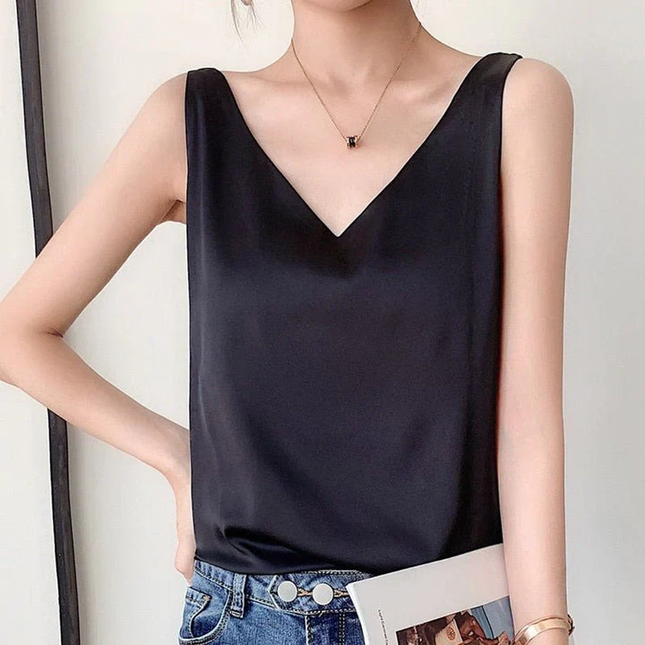 Mode Lumiére™ | Women's Soft Silk Camisole