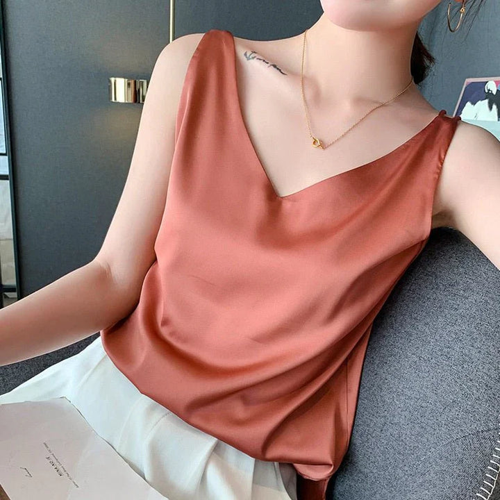 Mode Lumiére™ | Women's Soft Silk Camisole