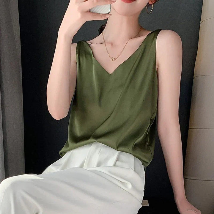 Mode Lumiére™ | Women's Soft Silk Camisole