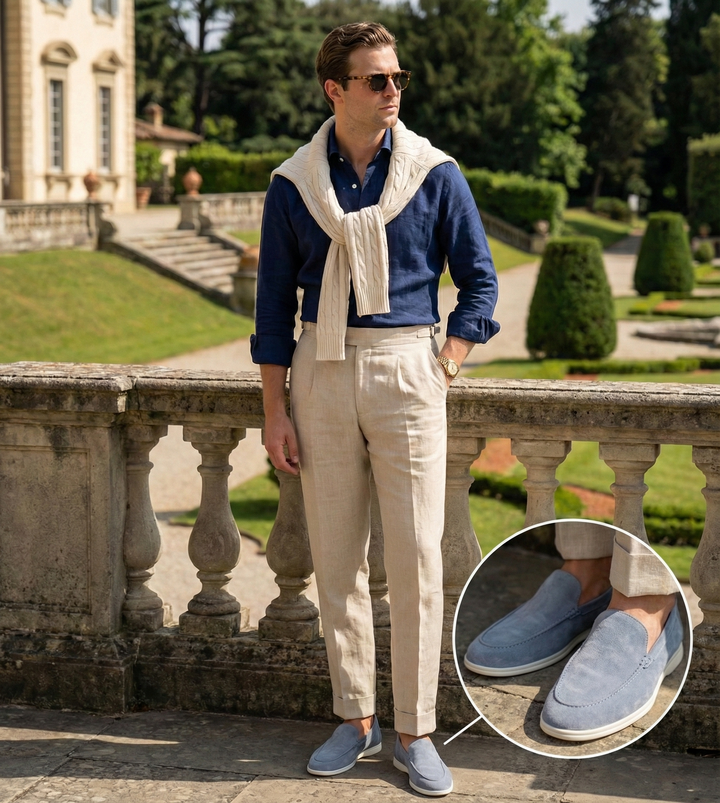 Mode Lumiére™ | Premium Suede Loafer