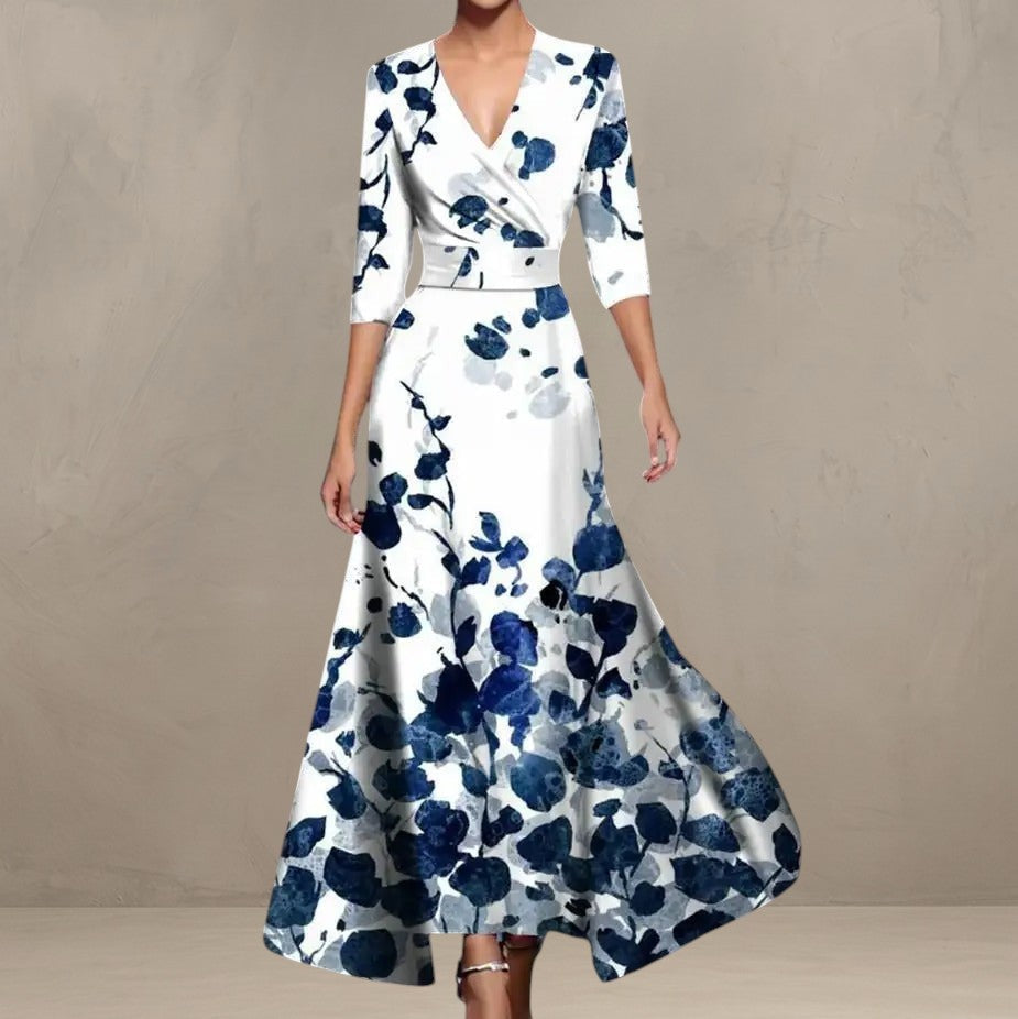 Light Mode | CHIC DRESS WITH FLORAL PRINT