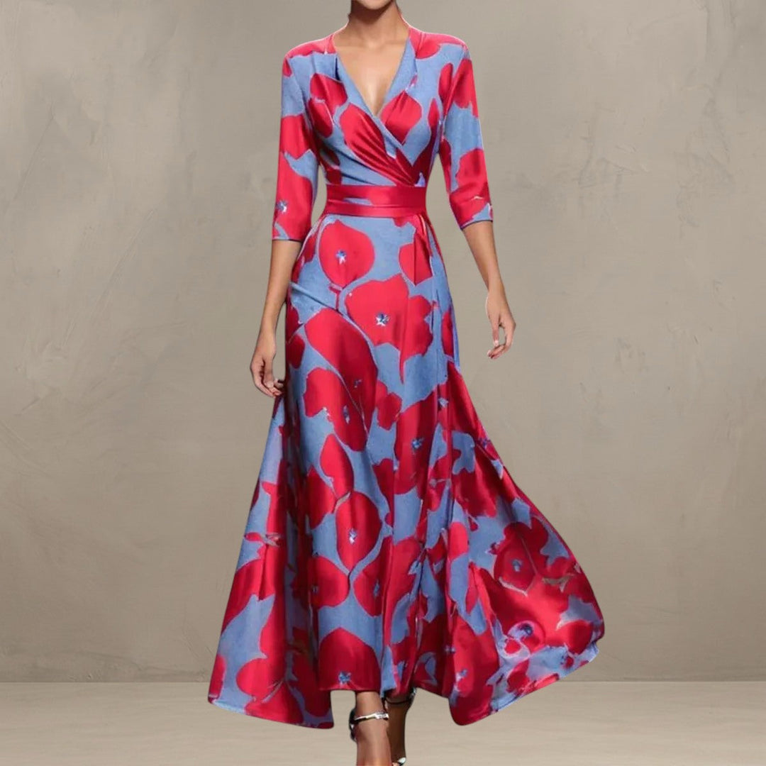 Light Mode | CHIC DRESS WITH FLORAL PRINT