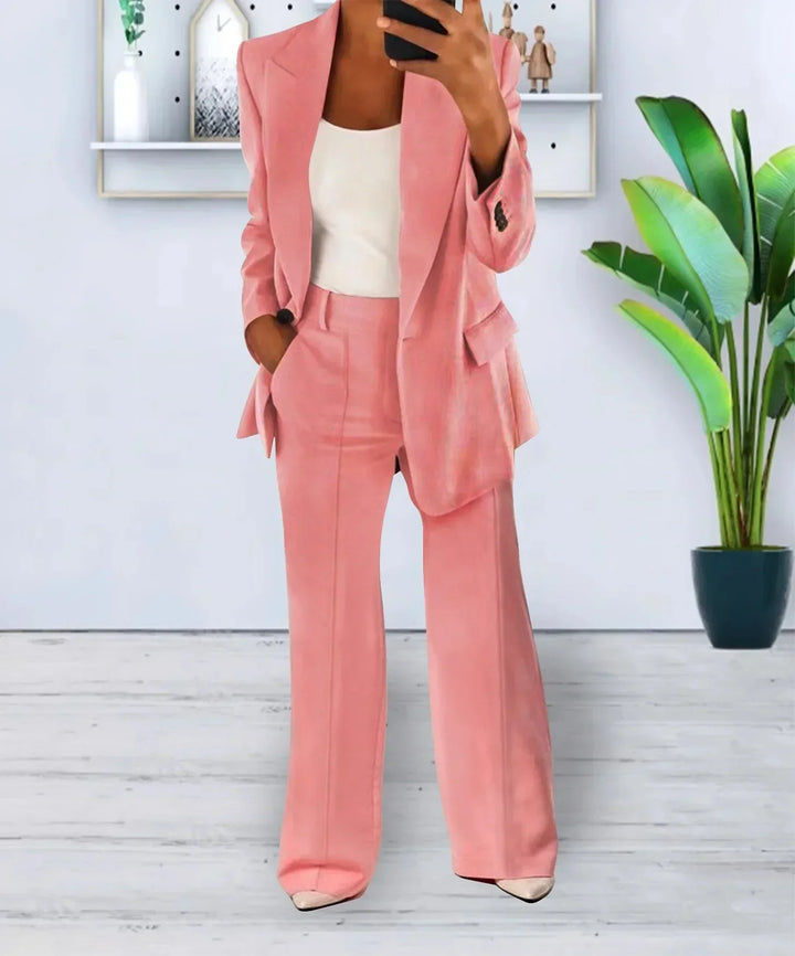 Camille | Blazer and wide-leg trousers set
