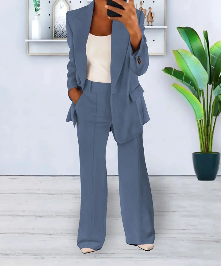 Camille | Blazer and wide-leg trousers set